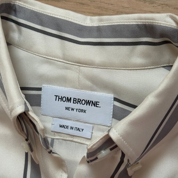 Thom Browne Striped Oxford Shirtdress – pristine - Picture 8 of 8